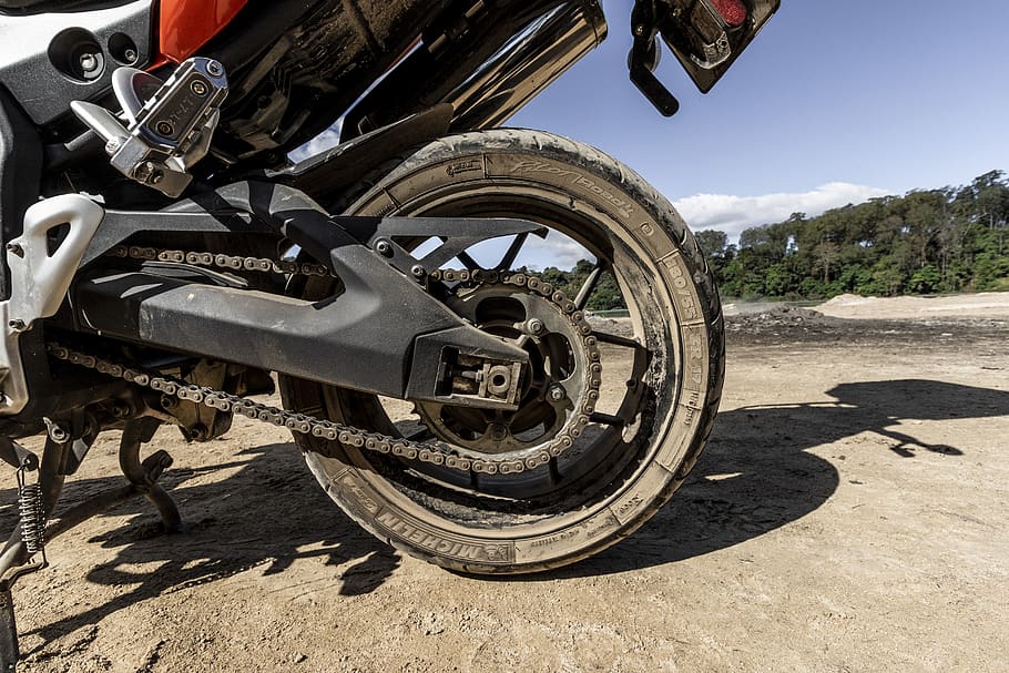 wheel, machine, transportation, motorcycle, vehicle, tire, spoke HD wallpaper