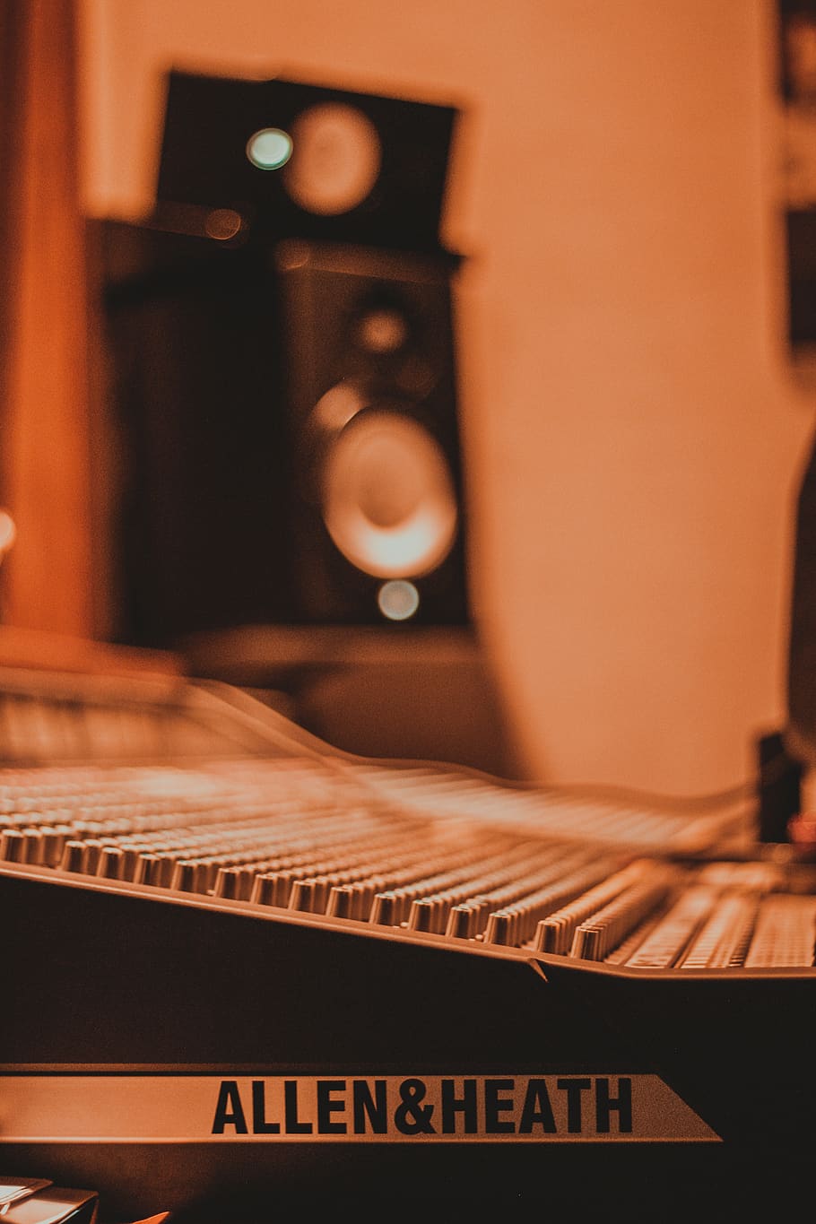 console, slz, base, studio, mixer, allen, audio, sound, no people HD wallpaper