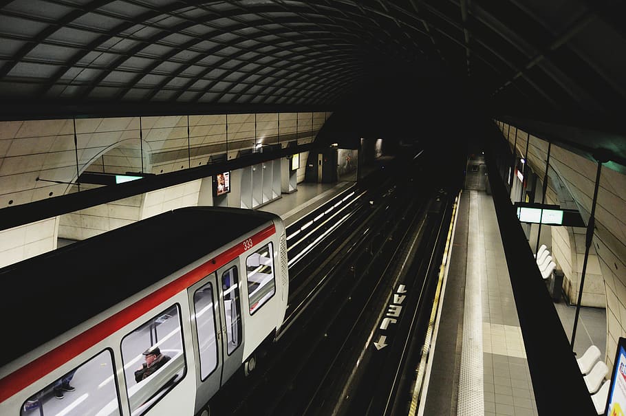 trail, train, station, ride, transportation, people, architecture HD wallpaper