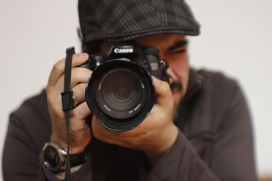 iran, ardakan, camera, 15-85, 15-85mm, canon, lens, hat, portrait HD wallpaper