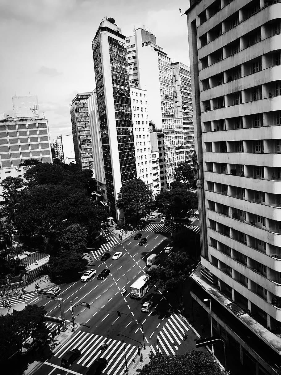 centro, brazil, rua dos tamôios, avenue, city, metropolis, HD wallpaper