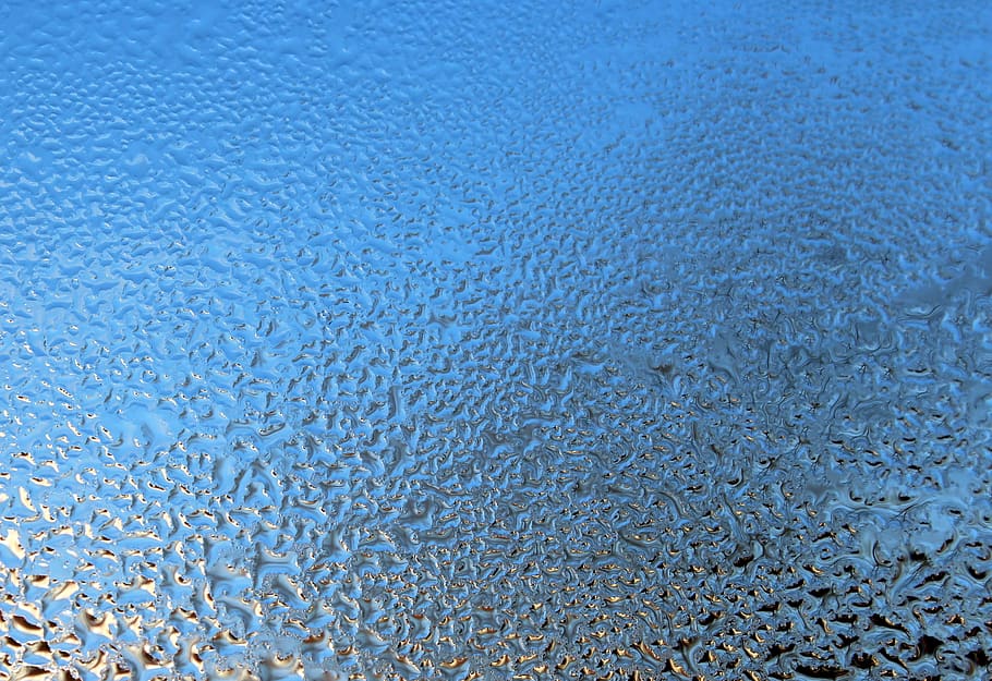 drops, pane, liquefied, model, abstract, texture, nature, the structure of the HD wallpaper