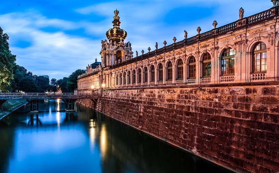 kennel, dresden, sky, building exterior, built structure, architecture HD wallpaper