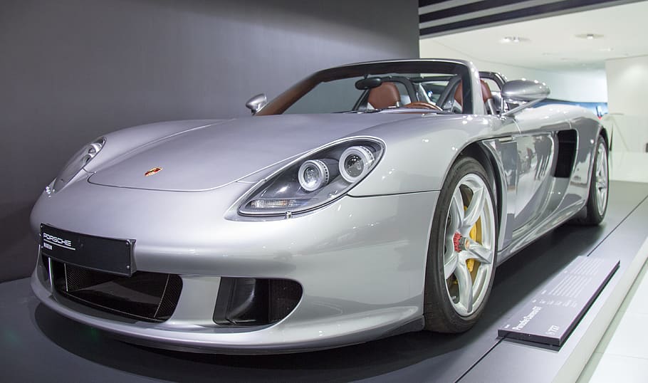gray convertible coupe, automobile, car, transportation, vehicle HD wallpaper