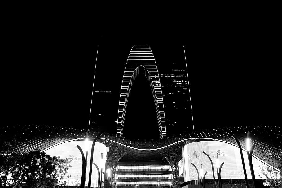 city, buliding, night, illuminated, no people, transportation HD wallpaper