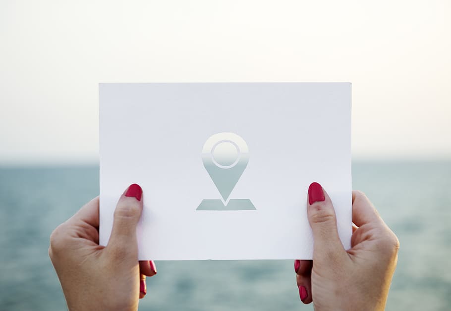 Person Holding White Card, blank, destination, geography, geolocation HD wallpaper