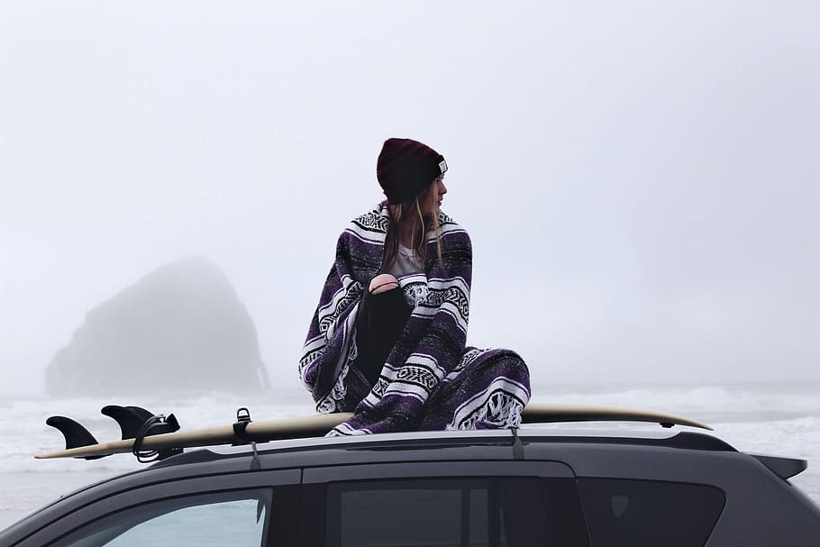 girl, machine, vacation, model, woman, car, style, real people HD wallpaper