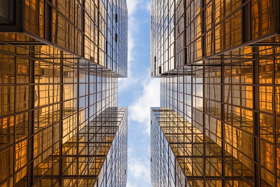 high rise buildings, architecture, building exterior, built structure HD wallpaper