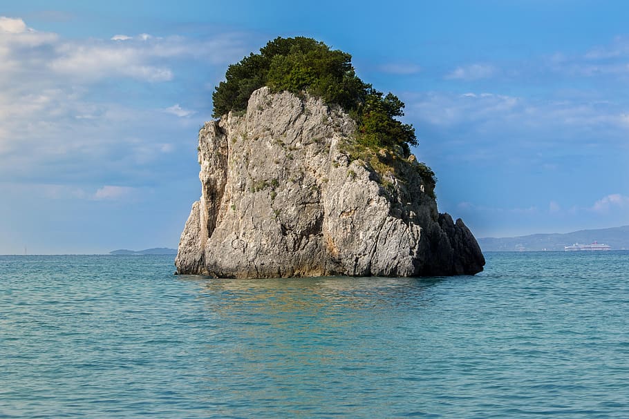 greece, sea, sky, water, beauty in nature, scenics - nature HD wallpaper