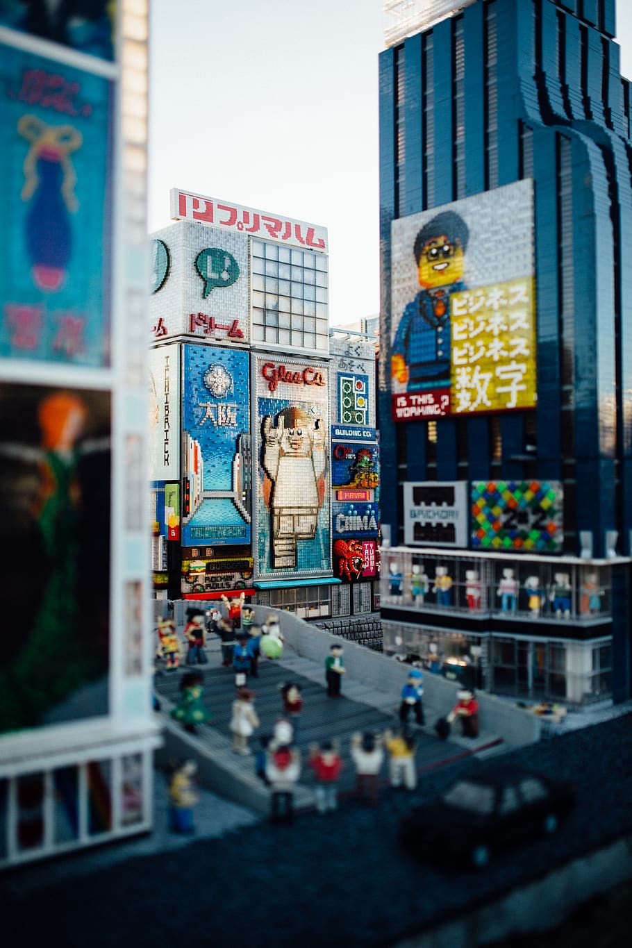 assorted color plastic toy lot, building, metropolis, urban, city HD wallpaper