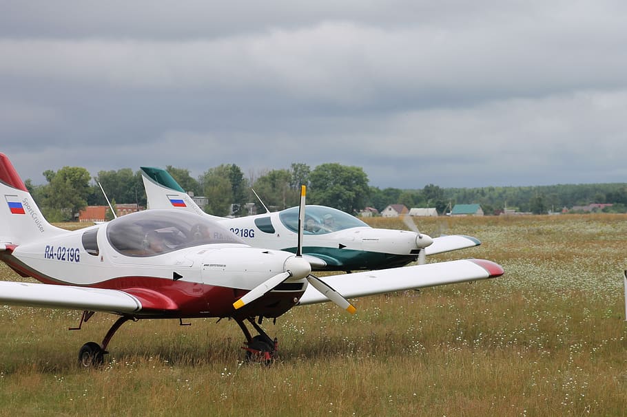 plane, easy, field, aviation, propeller, training, bryansk HD wallpaper