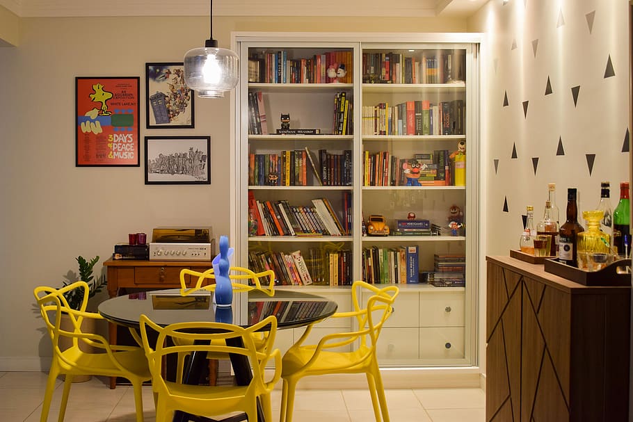 brazil, chapecó, shelf, home interior, publication, table HD wallpaper