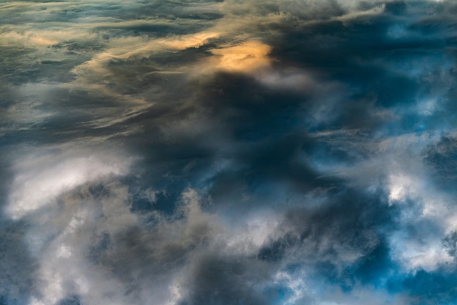 sky, storm, cloud, cloud - sky, dramatic sky, beauty in nature HD wallpaper