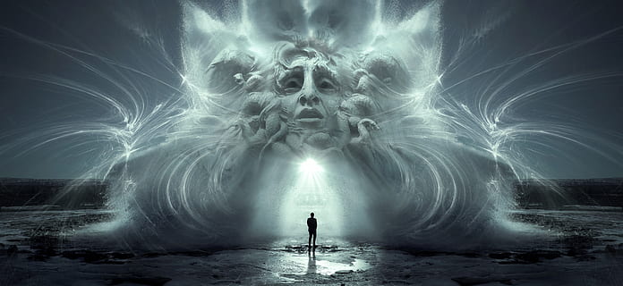 Hd Wallpaper Composing Fantasy Mystical Photomontage Weird Surreal Wallpaper Flare