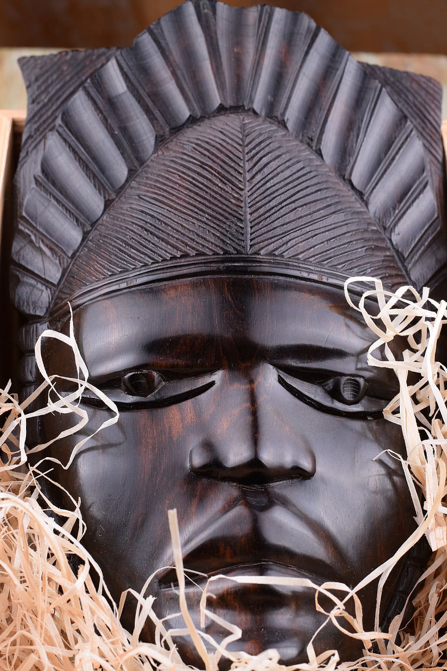 african, head, face, black, male, wood, hand labor, mask, art and craft HD wallpaper