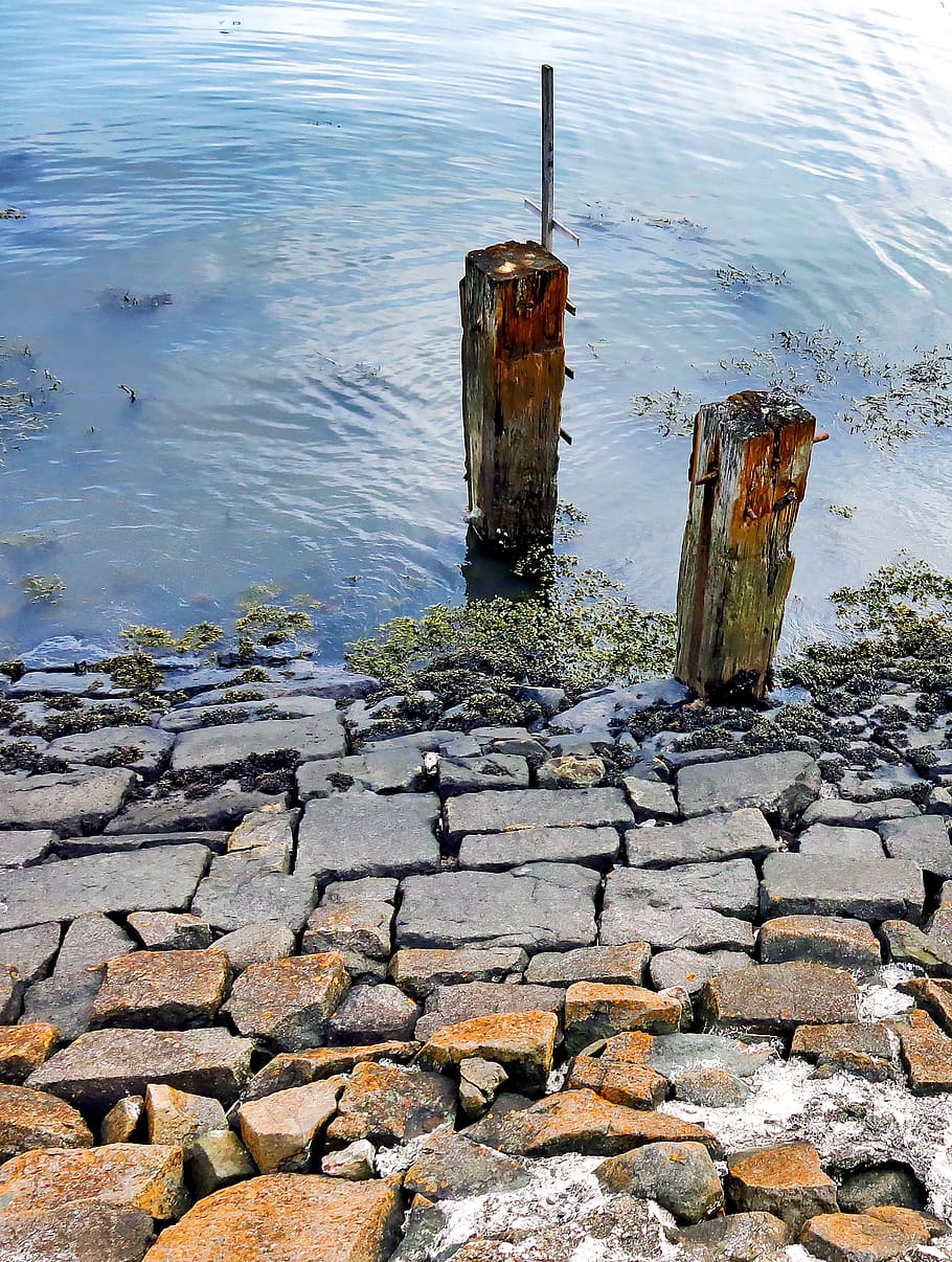 path, walkway, flagstone, slate, rock, sidewalk, pavement, rust HD wallpaper