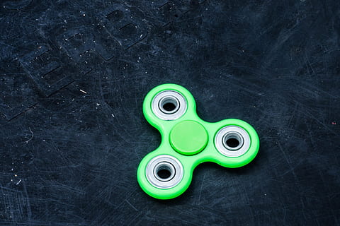 Fidget Spinner, various, stress, stressed, toy, toys, green color HD wallpaper