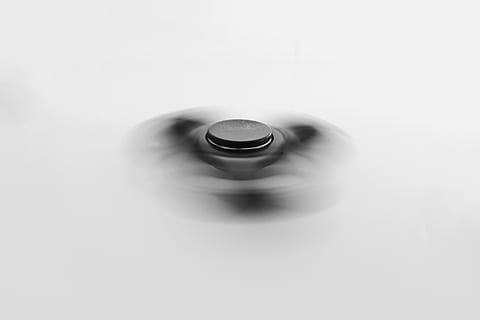 spinner, black, white, grey, cinza, branco, preto, preto e branco HD wallpaper