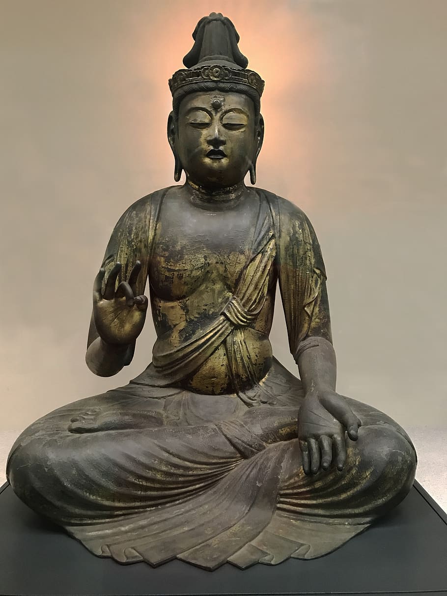 japan, nagoya city museum, nagoya-shi, buddhist, buddhist statue