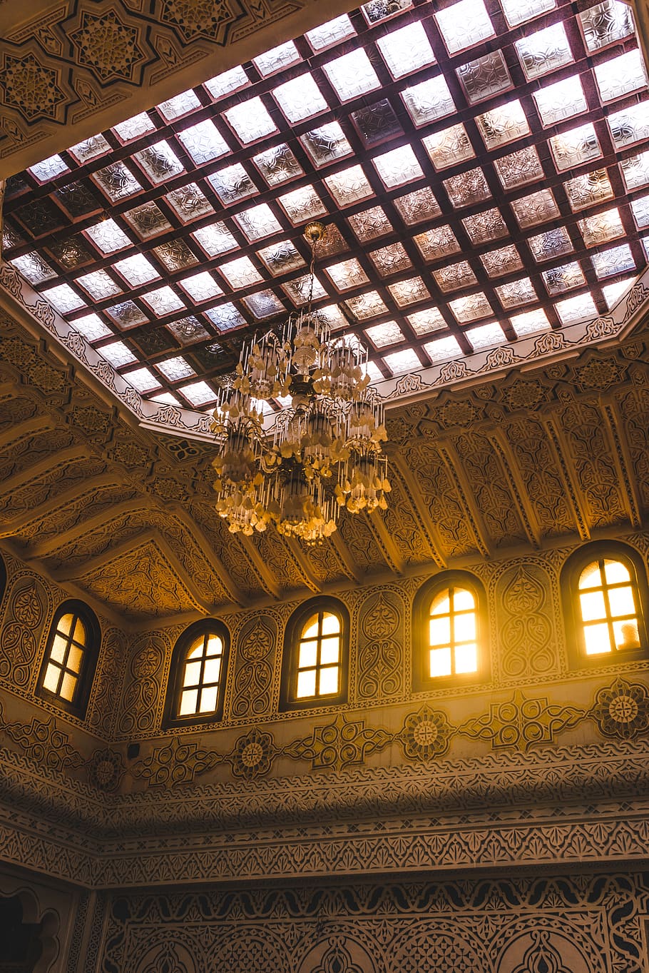 architecture, morroco, algeria, sunset, goldenhour, sunrays HD wallpaper