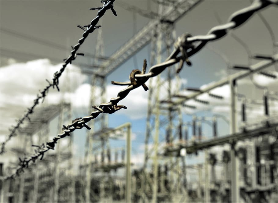 germany, fence, safety, wire, security, protection, barbed wire HD wallpaper