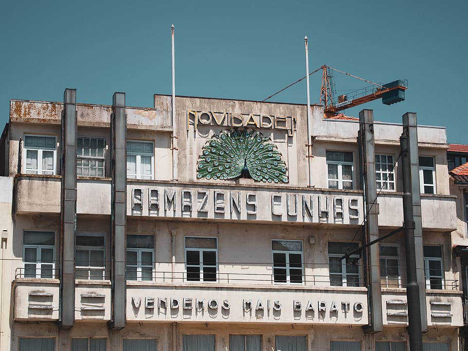 Aamazons Cunhas building, porto, portugal, office building, word HD wallpaper