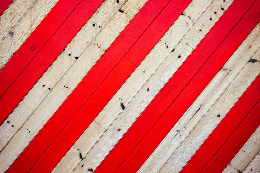 Brown Wooden Board With Red Lines, pattern, stripes, texture HD wallpaper
