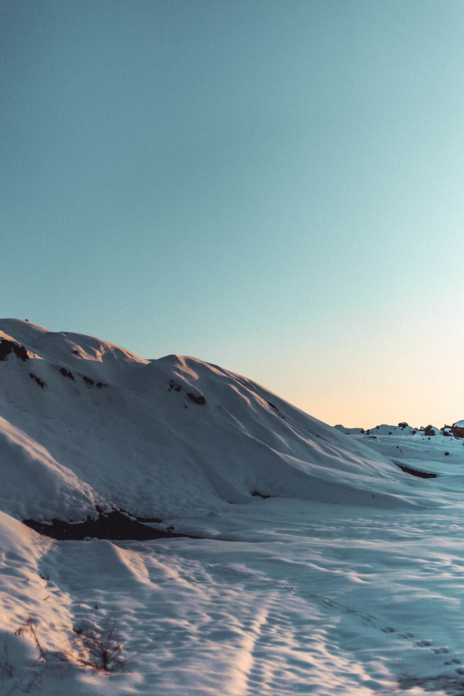 icy mountain, nature, outdoors, ice, mountain range, glacier HD wallpaper