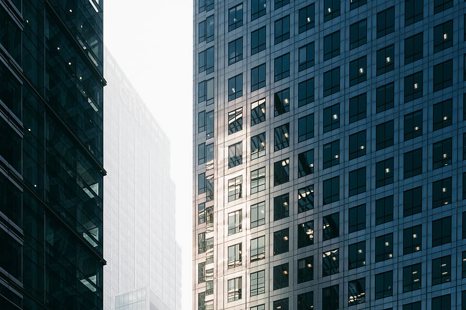 buildings, architecture, windows, office, corporate, business HD wallpaper