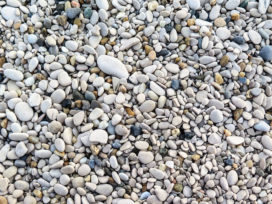 pebble, background, stone, solid, stone - object, rock, large group of objects HD wallpaper