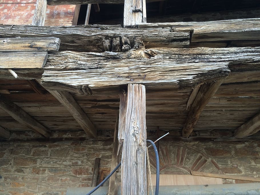 greece, mount athos, textures, wood - material, architecture HD wallpaper