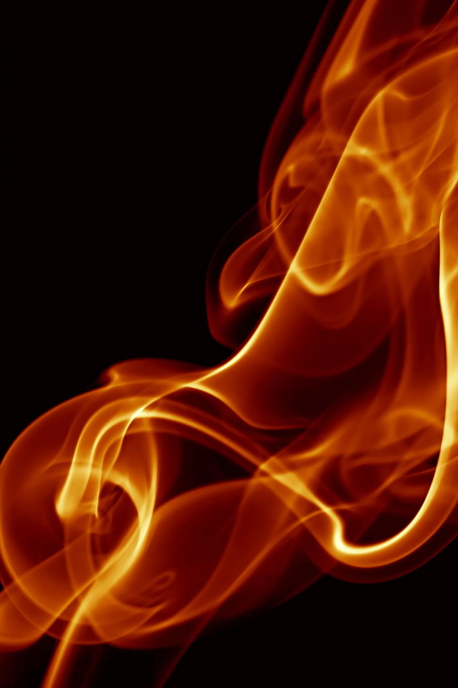 background, smoke, isolated, black, smooth, shape, abstract HD wallpaper