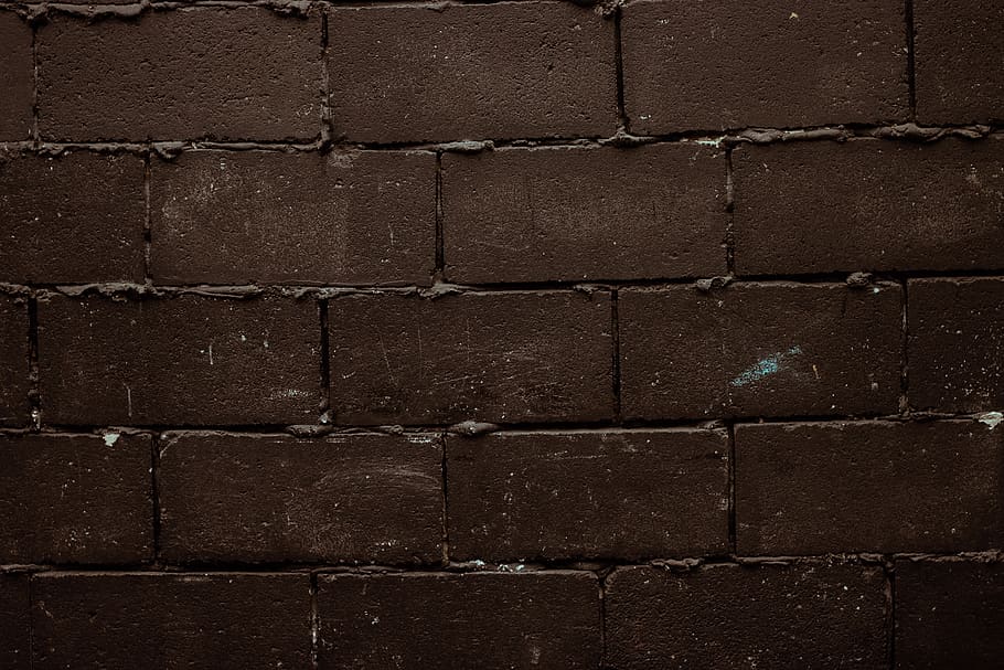 Brown Cinder Wall, architecture, bricks, brickwall, brickwork HD wallpaper