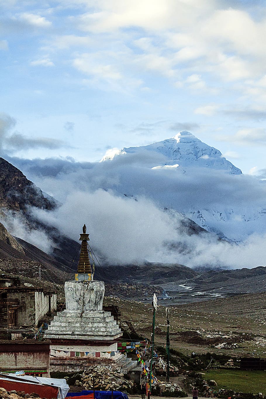asia, autonomous region of tibet, china, highest monastery