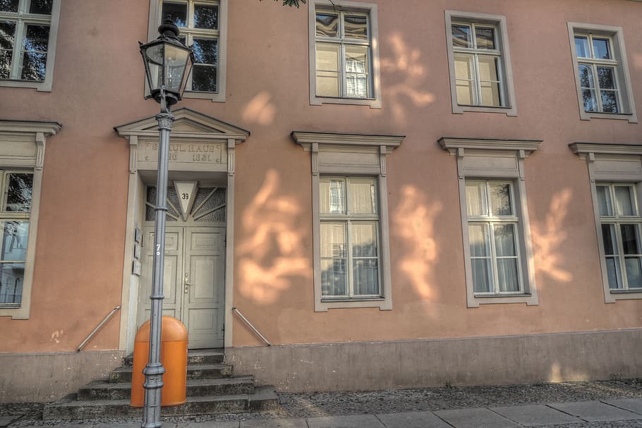 berlin, germany, windows, doors, school, day, summer, old, built structure HD wallpaper