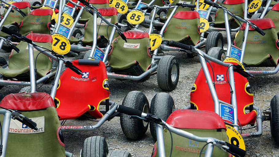 austria, schladming, transportation, no people, large group of objects HD wallpaper