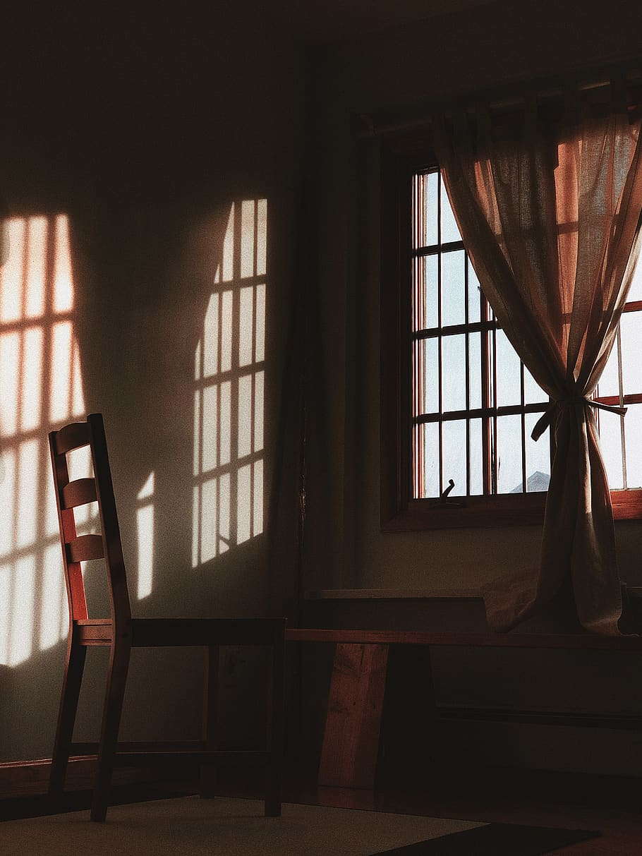 closed windows, wood, furniture, chair, brooklyn, 1962 w 3rd st HD wallpaper