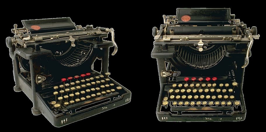 writer, type, typer, old, typewriter, object, key, technology HD wallpaper