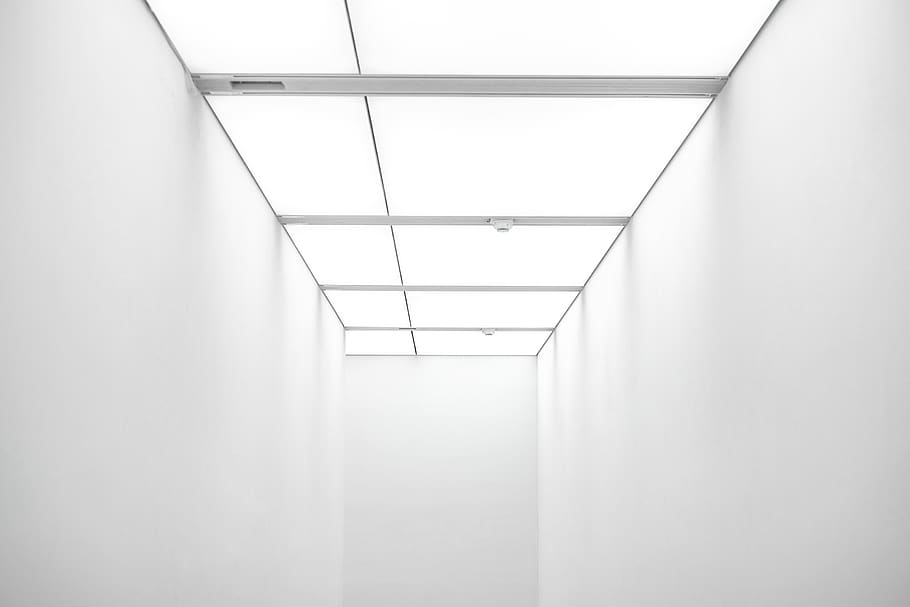 empty hallway, building, architecture, window, skylight, kaohsiung museum of fine arts HD wallpaper