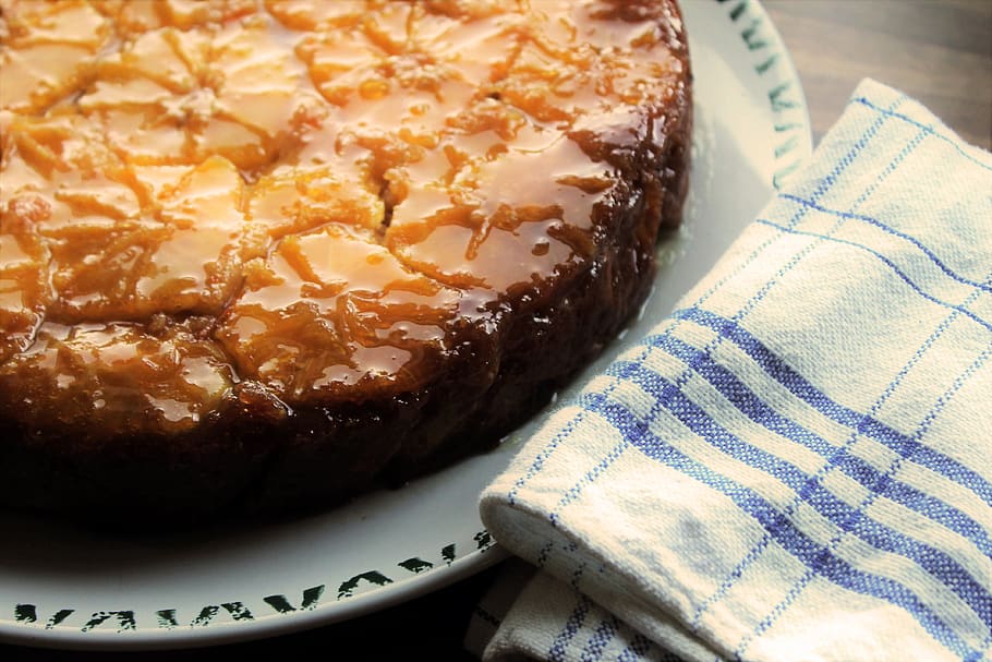 pie, cake, dessert, baking, delicious, indulgent, oranges, sweet HD wallpaper