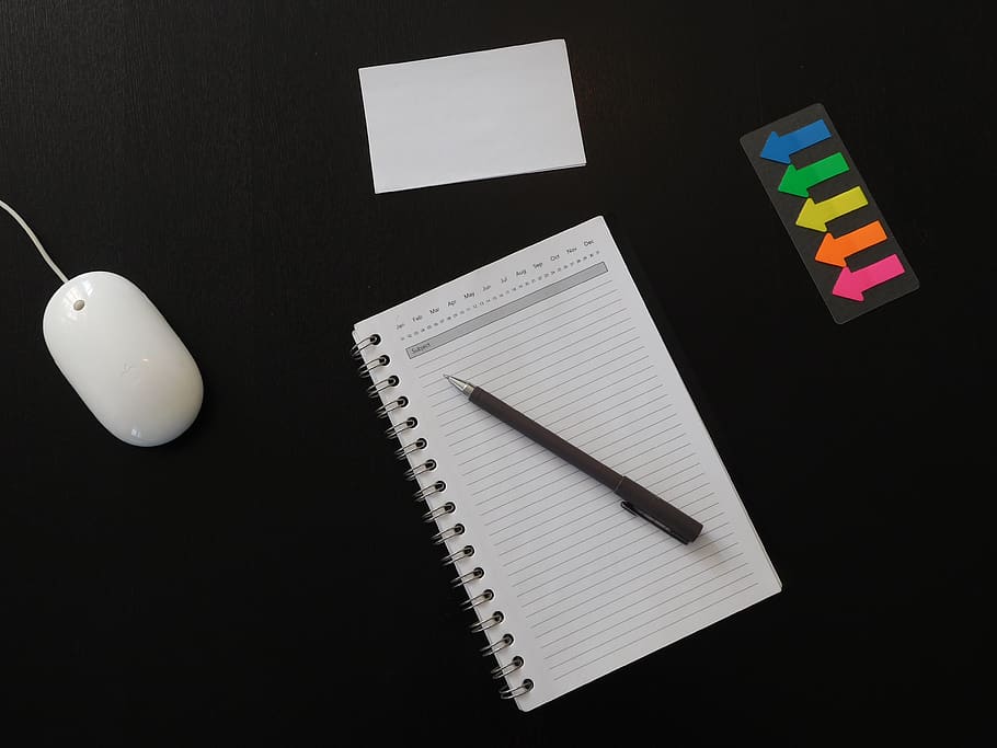 notes, agenda, office, paper, notebook, business, desktop, time HD wallpaper