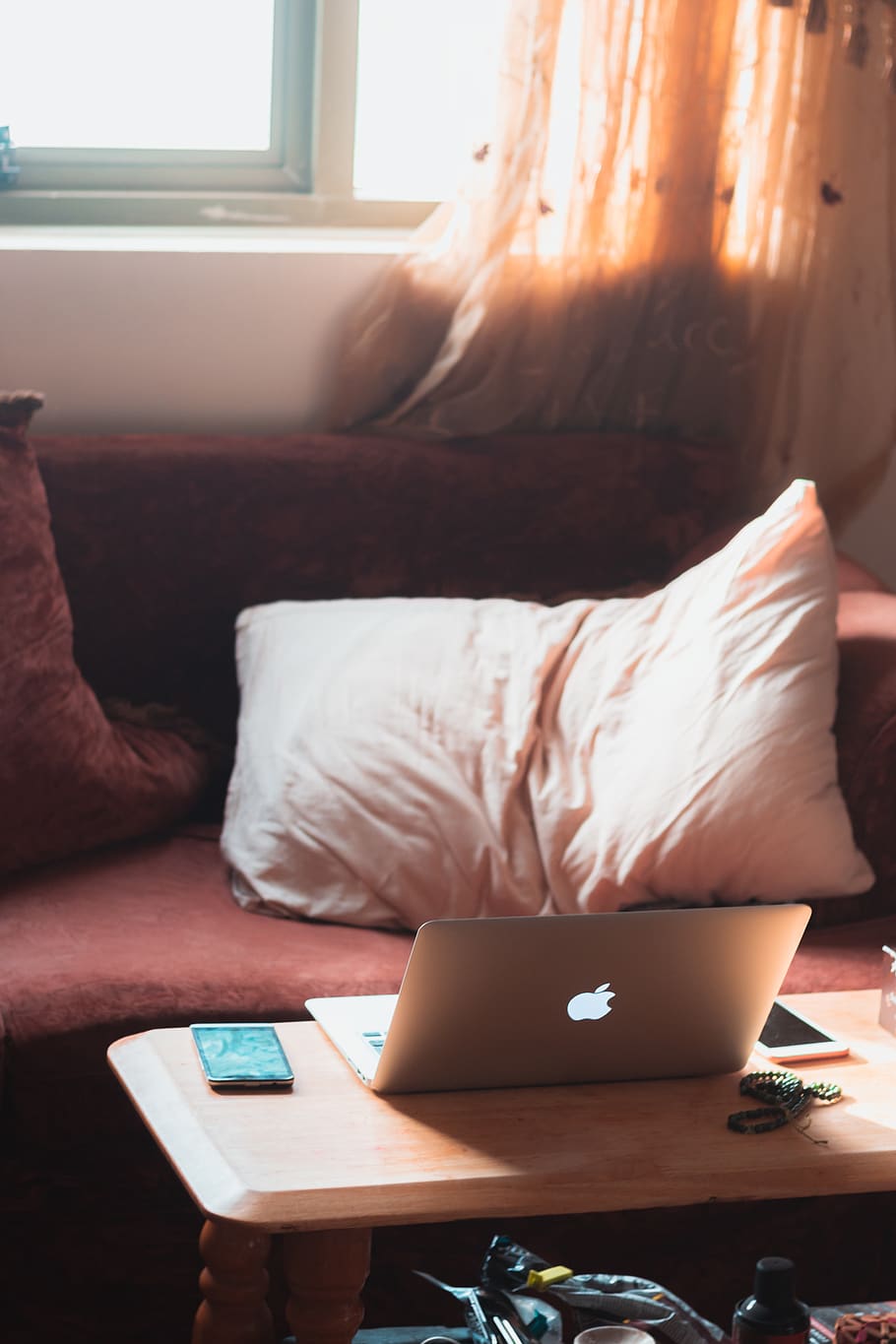 indoors, furniture, wireless technology, window, table, relaxation HD wallpaper