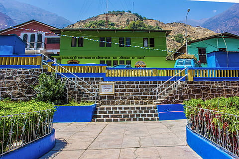 san jeronimo de surco, peru, architecture, lime, sky, heritage HD wallpaper