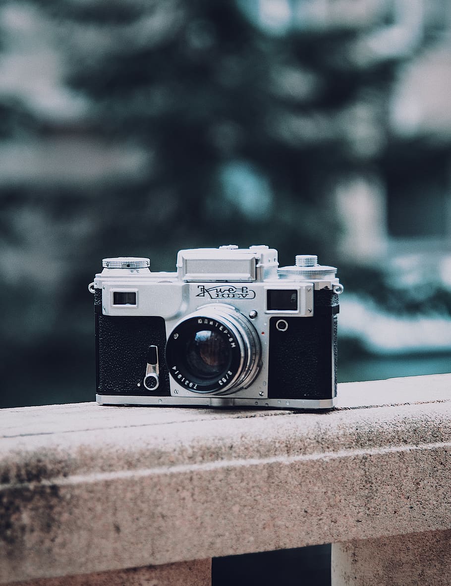 silver and black bridge camera, electronics, digital camera, strap HD wallpaper