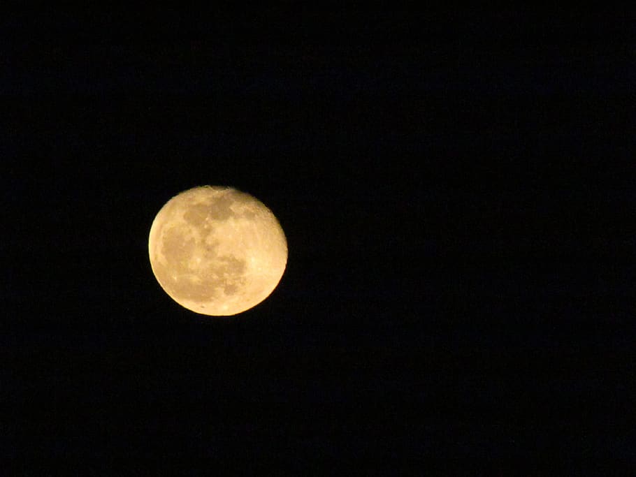 ecuador, guayaquil, moon, night, luna, noche, space, astronomy HD wallpaper