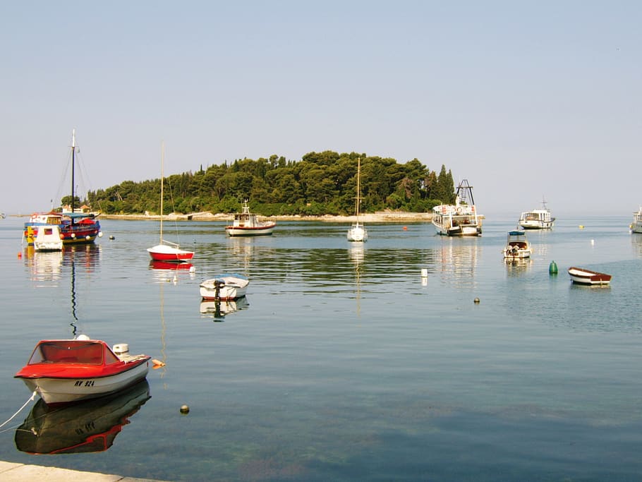 croatia, nautical vessel, water, transportation, mode of transportation HD wallpaper