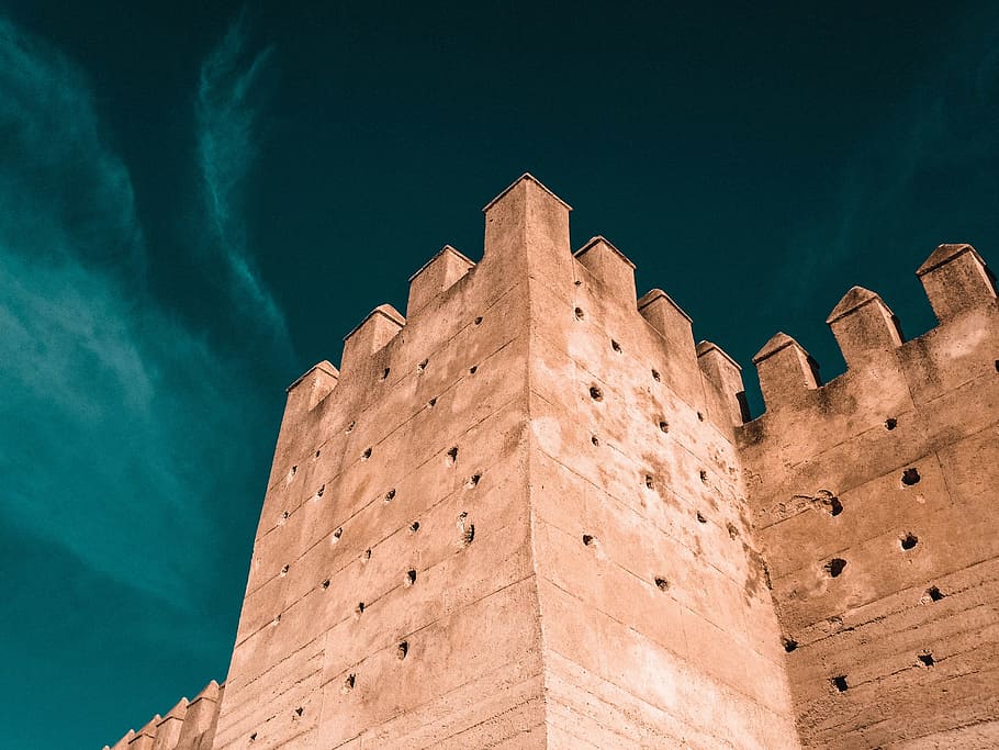 Photo Of Brown Concrete Building, architecture, castle, low angle shot HD wallpaper