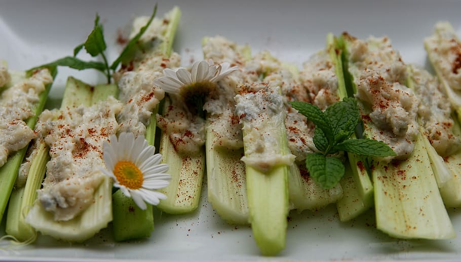 celery, vegetables, appetizer, vegetarian, raw, food and drink HD wallpaper
