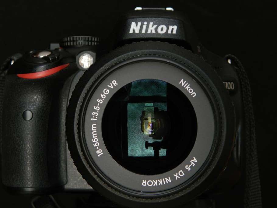 nikon, lens, kit, d5100, product, photography themes, camera - photographic equipment, HD wallpaper
