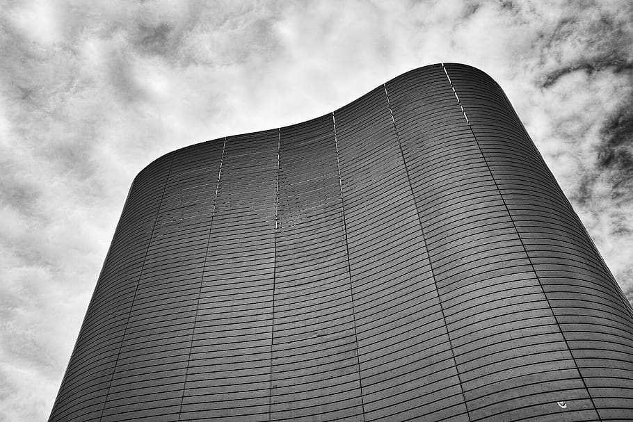 austria, innsbruck, architecture, building shell, texture, blackandwhite HD wallpaper
